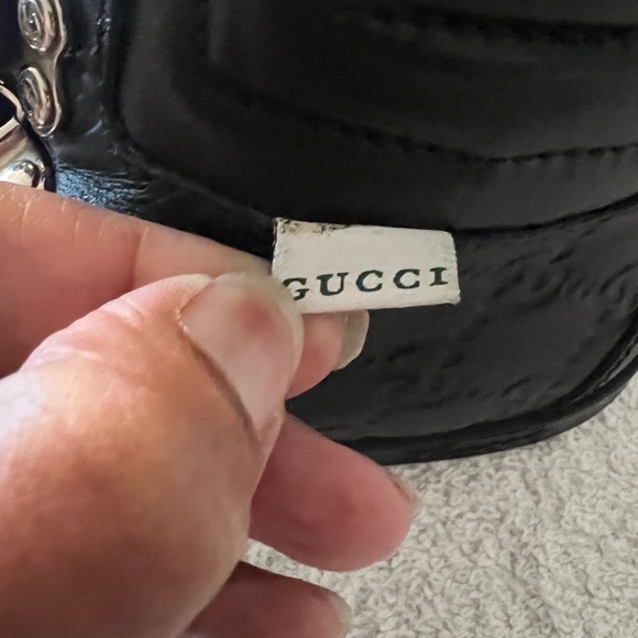 GUCCI GG EMBOSSED SNEAKERS/BOOTS MEN’S SIZE 6 OR WOMEN’S SIZE 9 M … WITH DEFECTS - Picture 11 of 16